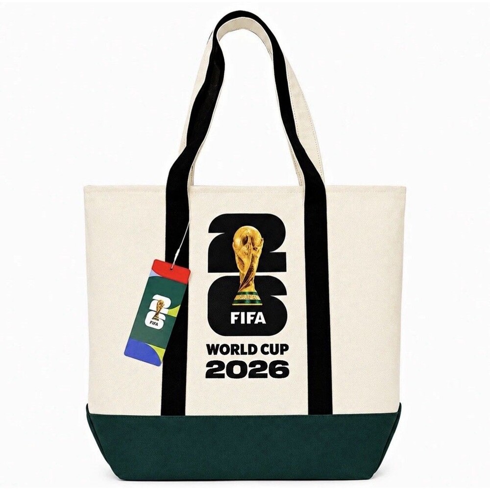 FIFA World Cup 2026 | Canvas Tote Bag | Forest Green